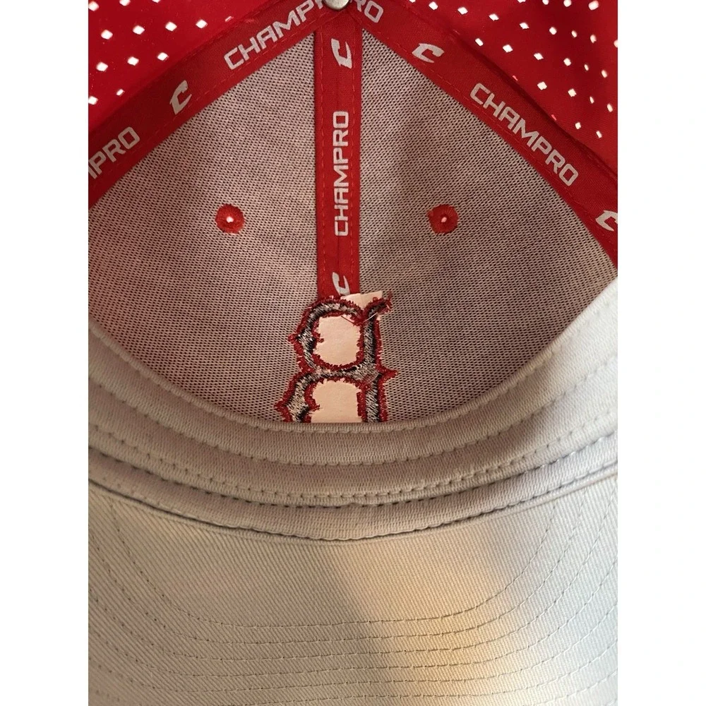 Champro HC7 L-XL‎ Low Profile Boston Baseball Cap Cfit Red